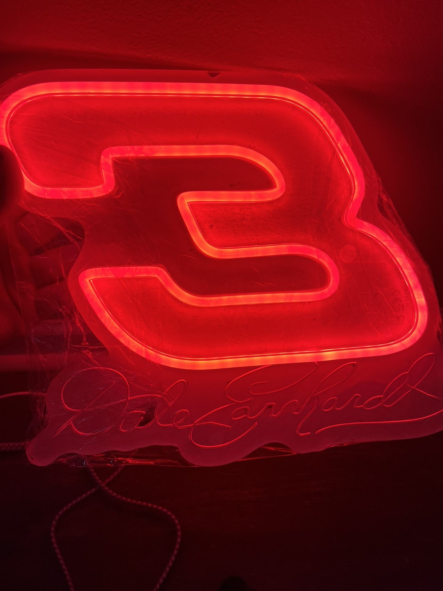 Dale Earnhardt Neon Sign