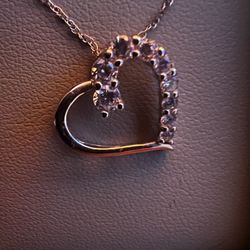 Diamond Pendant And Chain 