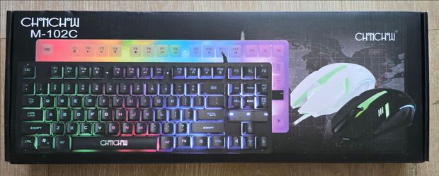 Gaming keyboard and mouse