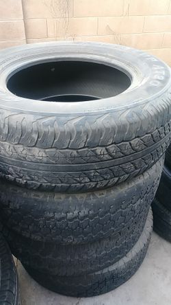 Used Tires DunLop AT20 265/65/R17