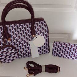 Medium Duffle Purse With Wallet
