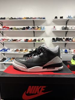 Jordan 3 Black Cement