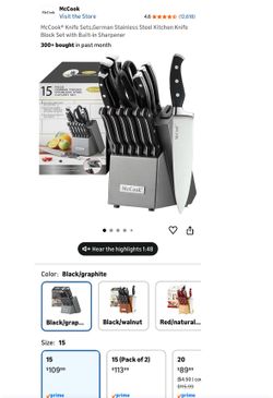 Kitchen knife set