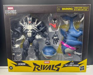 Hasbro Marvel Legends Series - Marvel Rivals Venom & Jeff the Land Shark 2-Pack