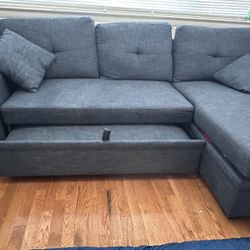 Sem 85.5'' Upholstered Sleeper Sofa