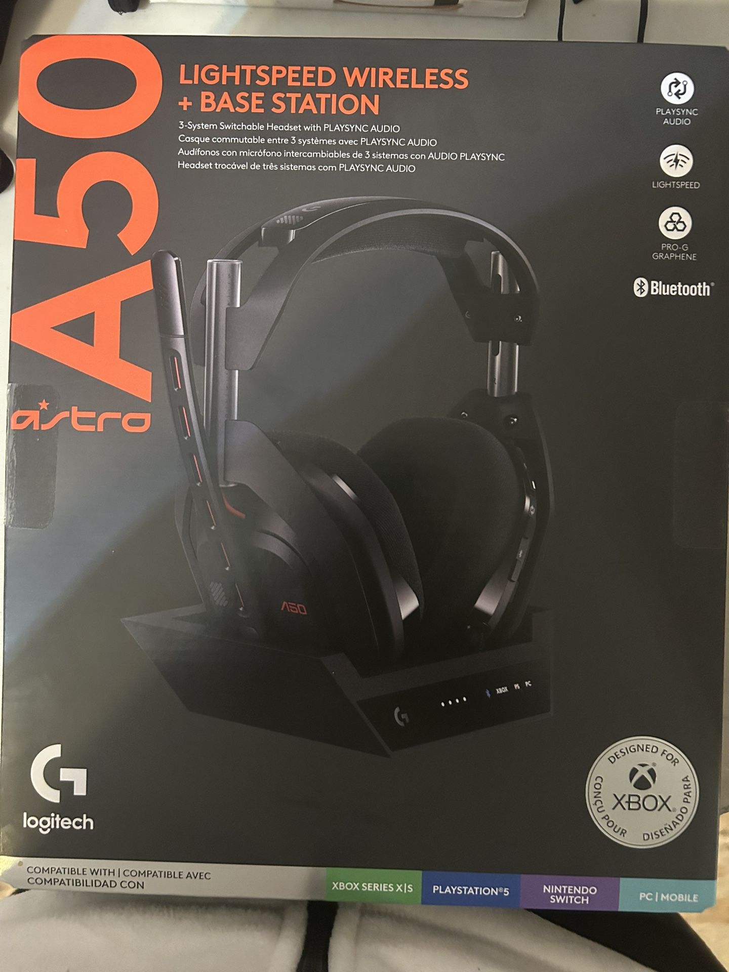 Brand New Logitech Astro A50 Gen 5 Wireless Headset + Base Station (Sealed)