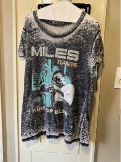 VINTAGE MILES DAVIS T SHIRT SIZE LARGE