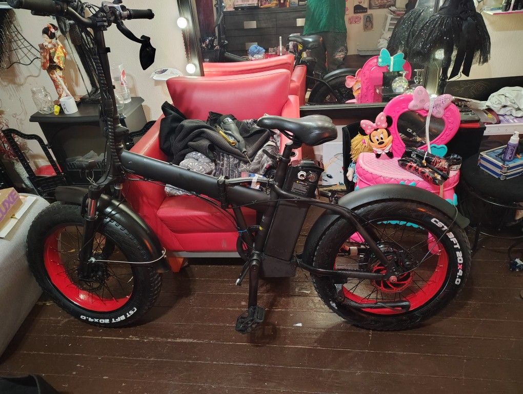 Fat Tire Ebike Folding