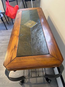 Real wood table