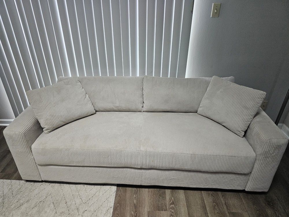 Wayfair Cream Color Couch