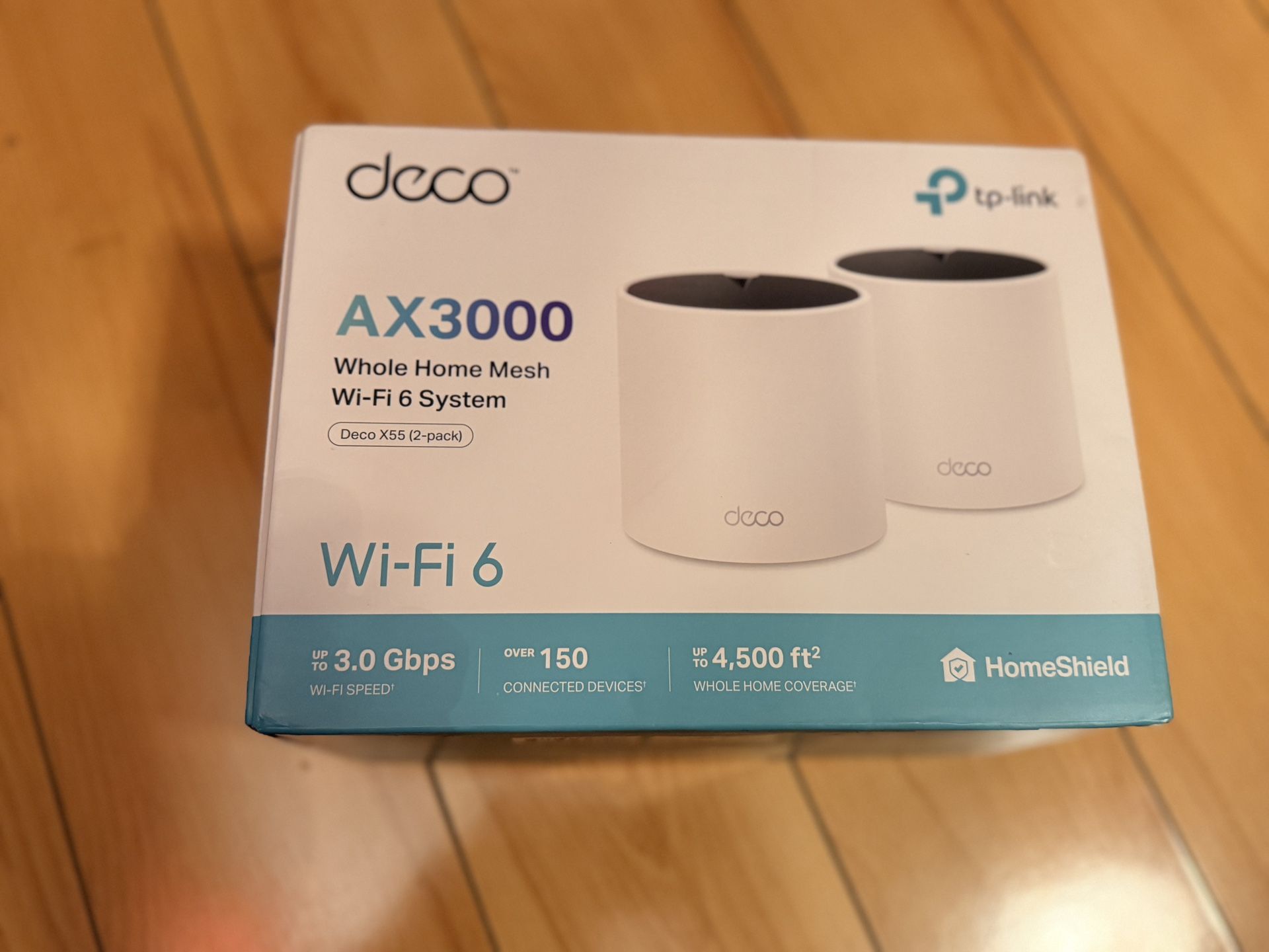 TP-Link Deco X55 AX3000 WiFi 6 Mesh System FASTER INTERNET
