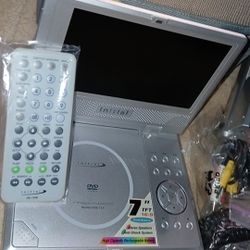 Initial IDM-1731 portable DVD player.