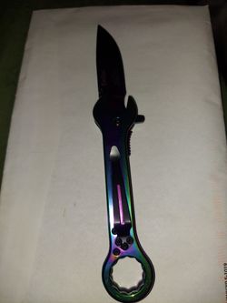 Cute Looking Wrench Switchblade New In The Box