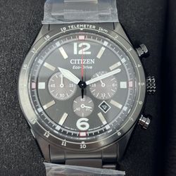 Citizen Men's Eco-Drive Sport Casual Watch Black