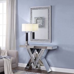 NORAL CONSOLE TABLE & MIRROR