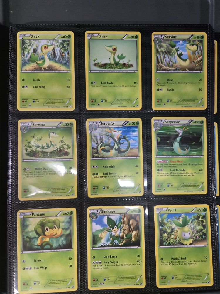 Pokemon Cards Black and White Base Set