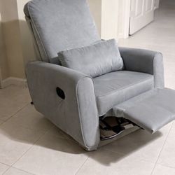 Baby Relax Kennedy Nursery Glider Recliner Chair Gray – Target $399