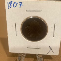 Half Cent Coin - 1807 