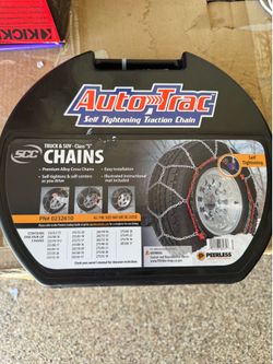 Traction Chains Self Tightening (BRAND NEW NEVER OPENED)