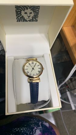 Anne Klein NEW woman’s watch Gold/ Blue band