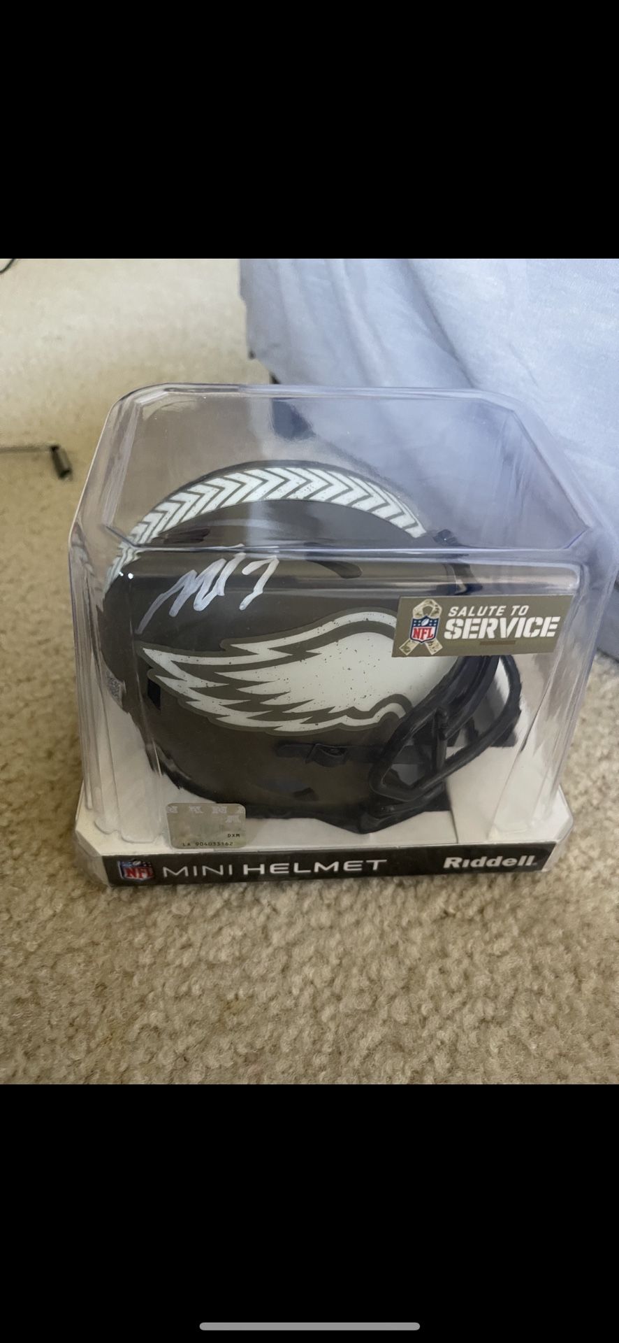 Micheal Vick Autographed Mini Helmet