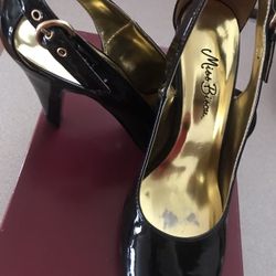 MISS BISOU PATTEN LEATHER SHOES 