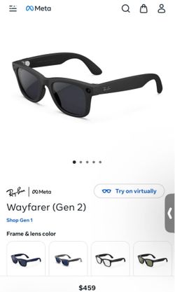 Ray-Ban Meta (Gen 2), Wayfarer,