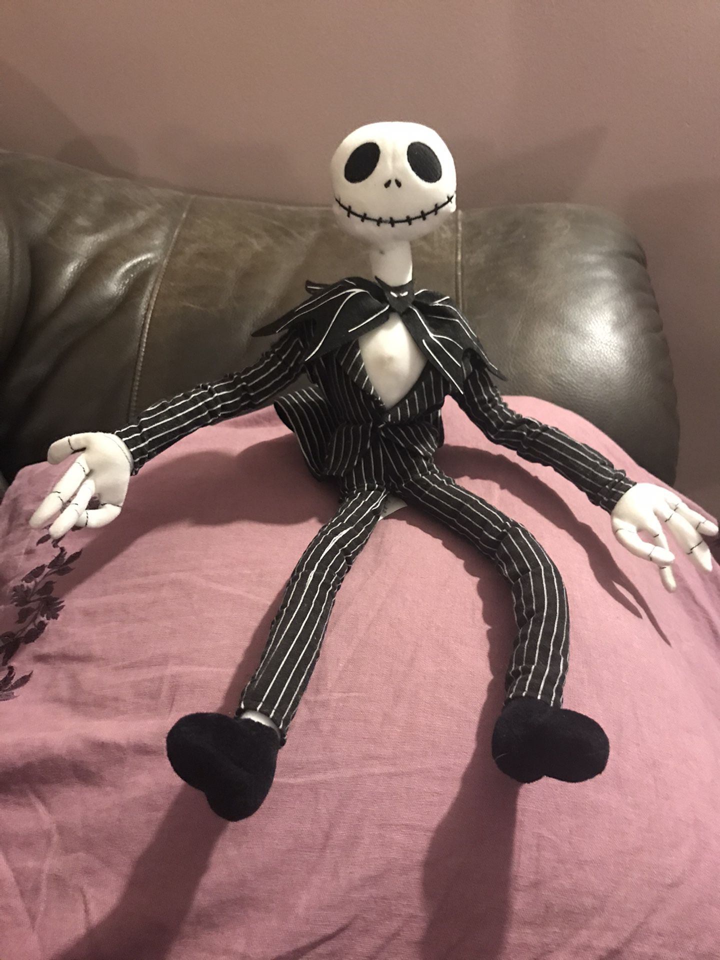 Rare Nightmare Before Christmas Posable Jack Skellington Doll