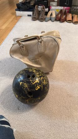 Vintage Brunswick Bowling Ball Bag