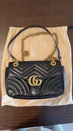 Gucci GG Marmont  shoulder bag-Black