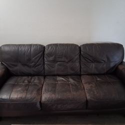 Leather Couch
