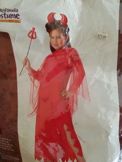 Devil girl costume