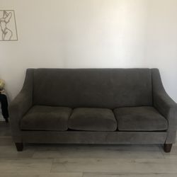 Gray Couch For Sale, Very Soft Almost New Condition