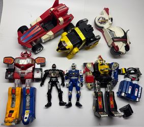 Vintage 1990s Power Rangers toy lot