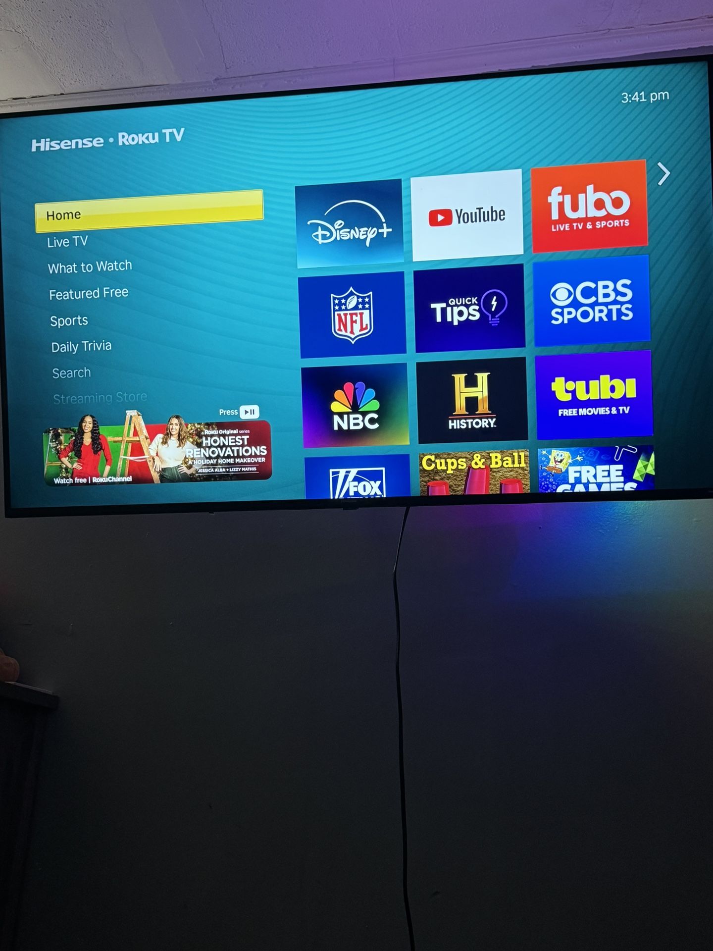 58 Inch Hisense Roku Tv