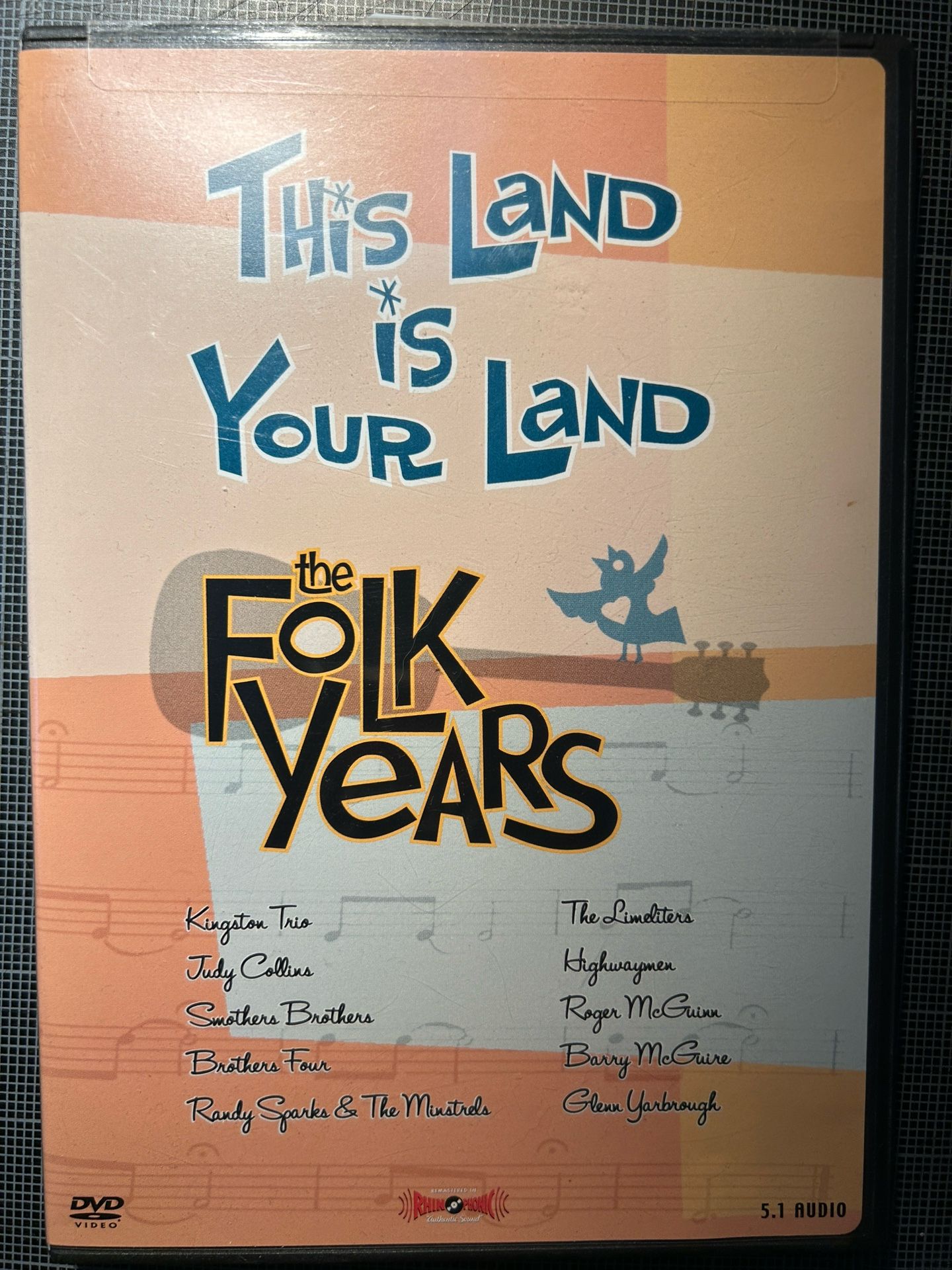 This Land Is Your Land: The Folk Years (DVD, 2003)