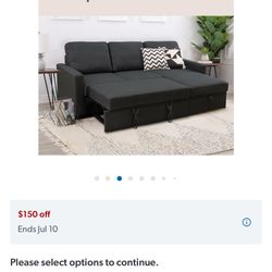 Sectional Pull Out Bed 