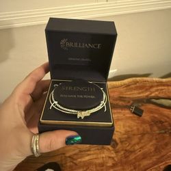 Elephant Silver & Gold Bracelete