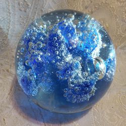 Blue Waves Paperweight