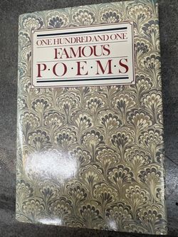 One Hundred and One Famous Poems Hardcover