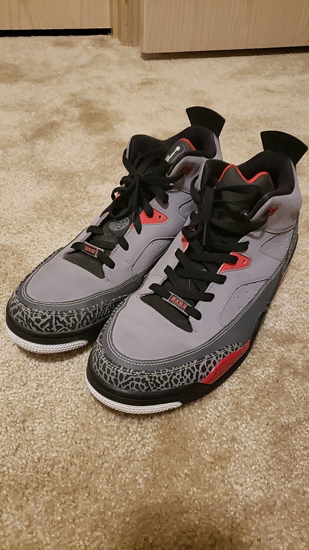 Jordan Son of Mars Low Grey Cement