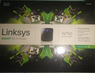 Linksys EA3500 - Dual-Band N750 Router