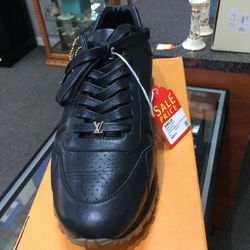 Loui Vuitton Black Supreme Athletic Shoes 