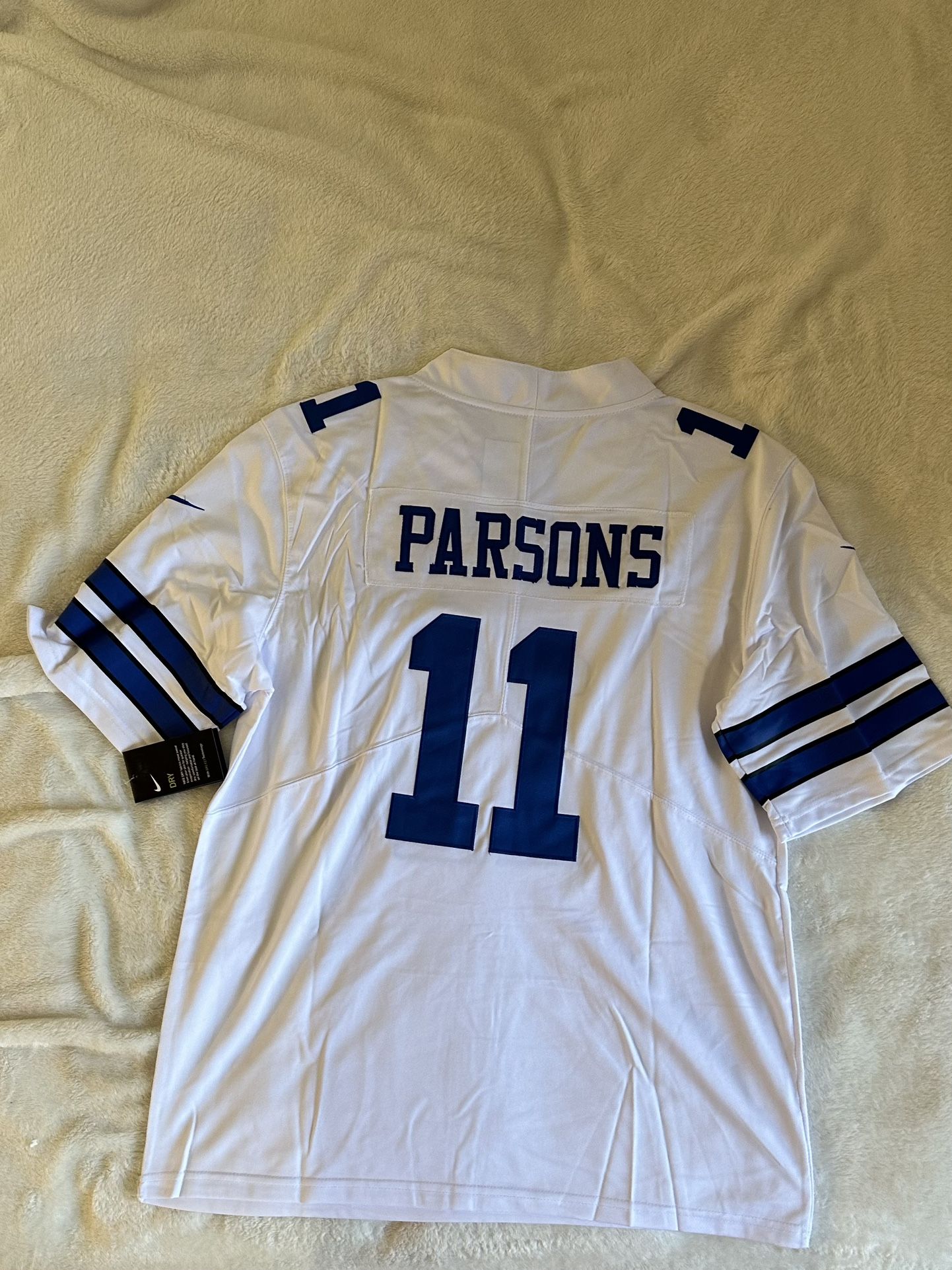 Large Micah Parsons Stitched Dallas Cowboys Jersey