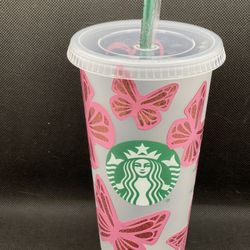 Starbucks Butterfly Custom Cold Cup