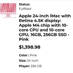 iMac 24inch Pink