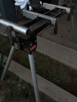 RYOBI Universal Miter Saw Stand (Used) — Heavy Duty, Adjustable