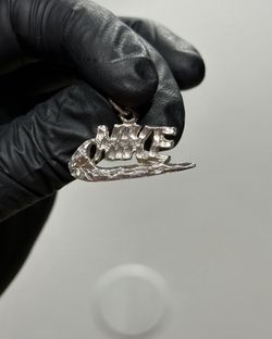 925 Silver Nike Pendant