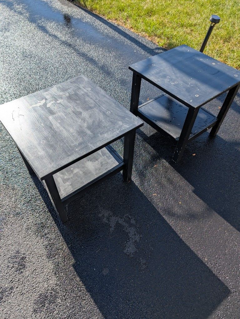 2 IKEA End Tables