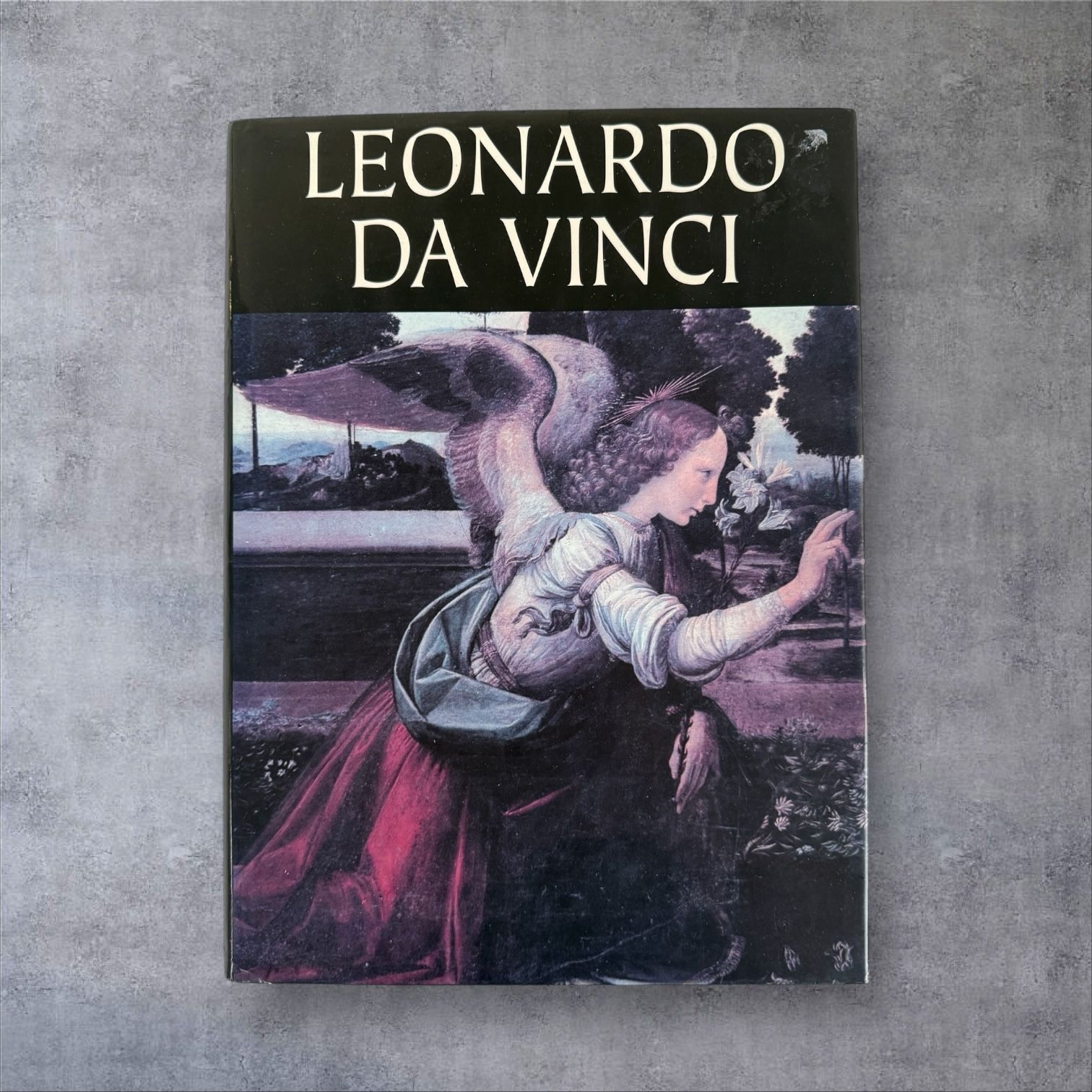 Vintage Leonardo da Vinci Coffee Table Book by Giorgio de Santillana OVERSIZED